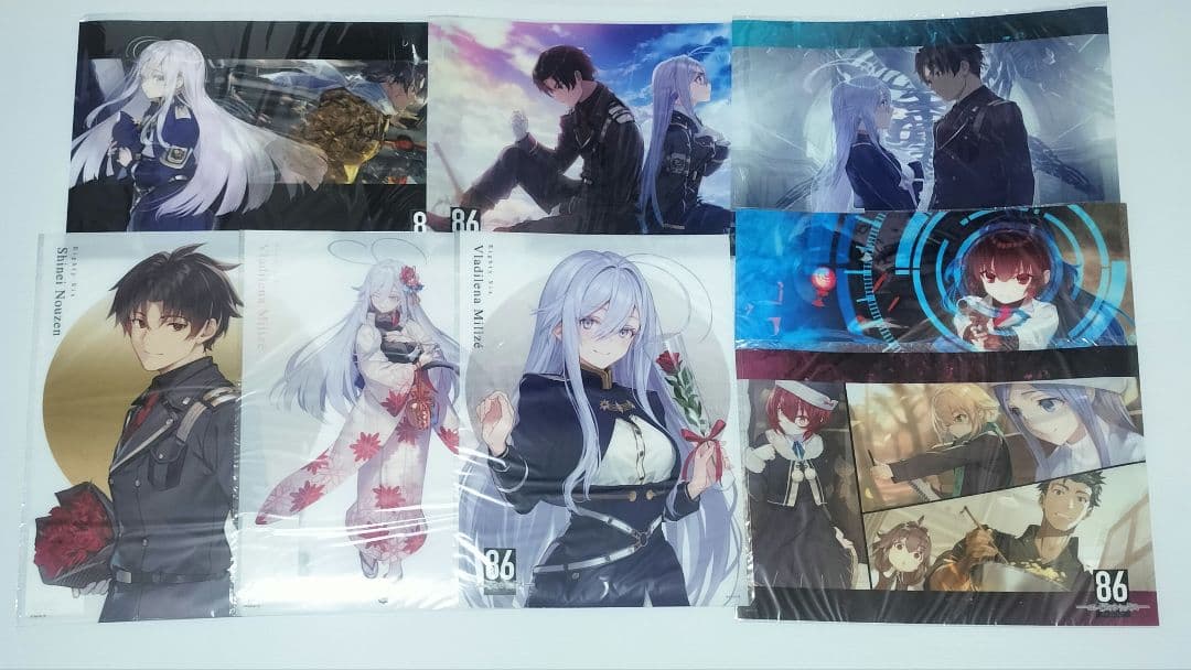 86 エイティシックス　クリアポスター　19枚　くじ