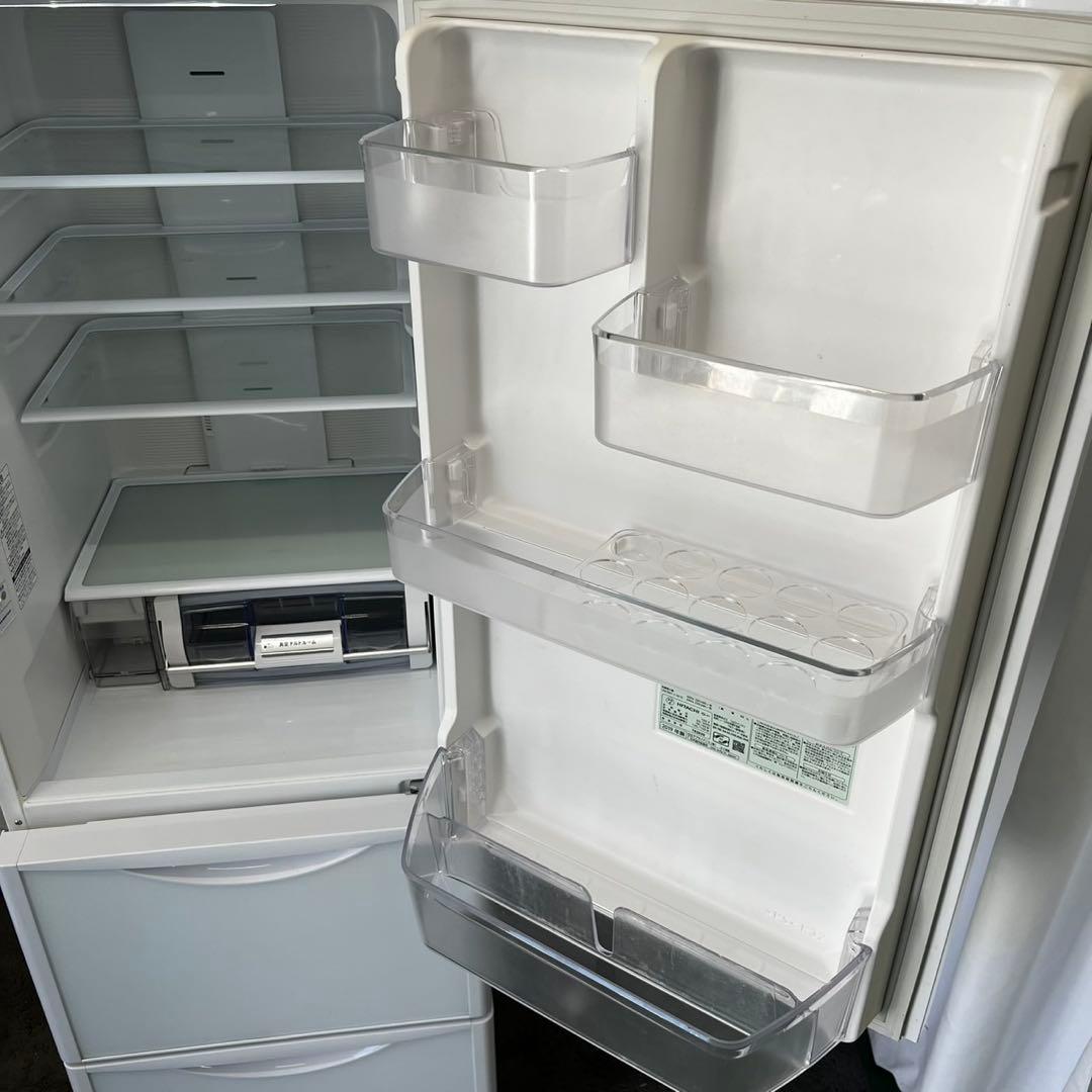 859　日立　冷蔵庫　スリム　大型　300-400ℓ　中古　設置無料　安い‼️