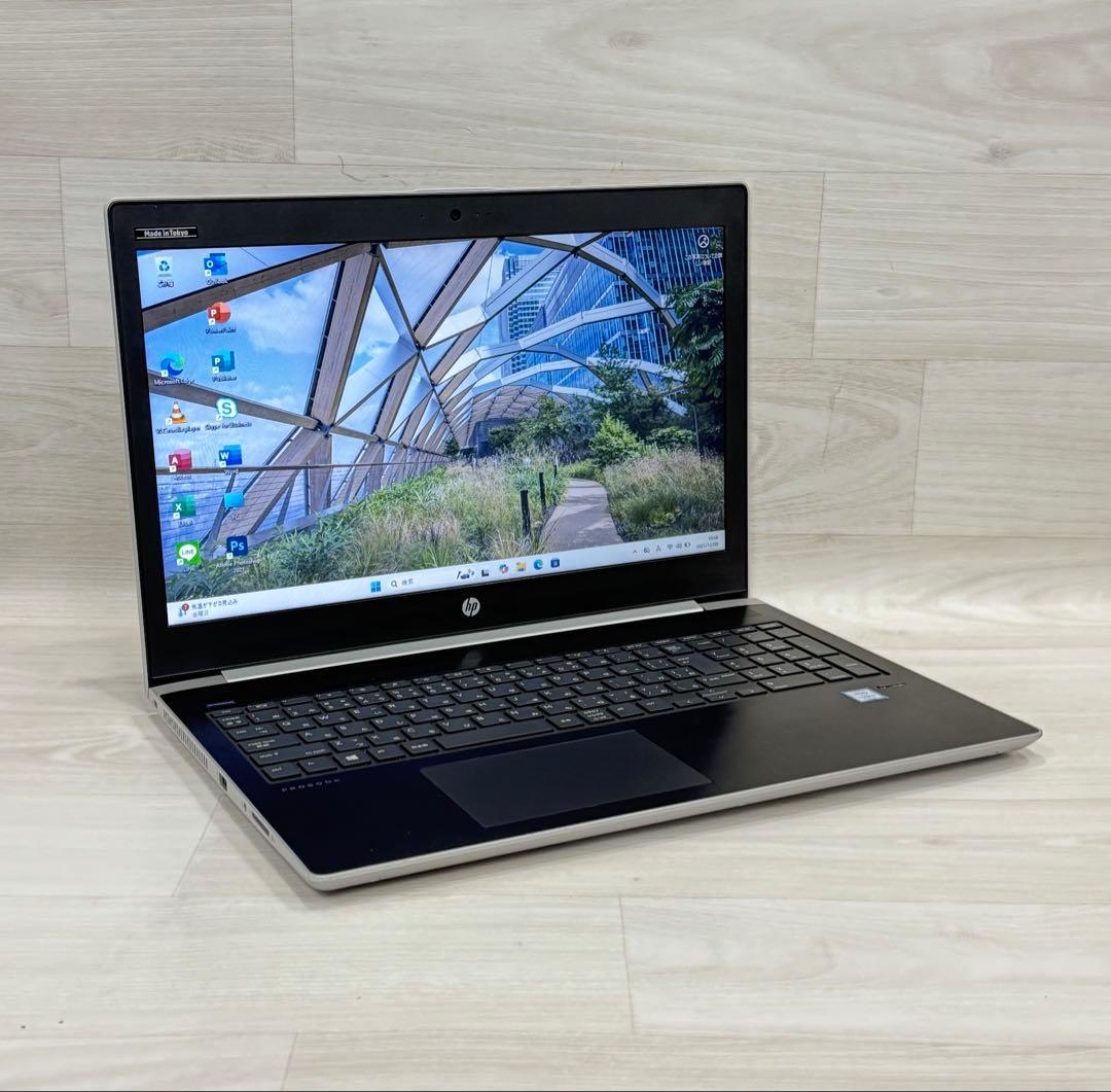 Hp ProBookエイチピーノートCorei5/メモリー8GB/SSD＋HDD