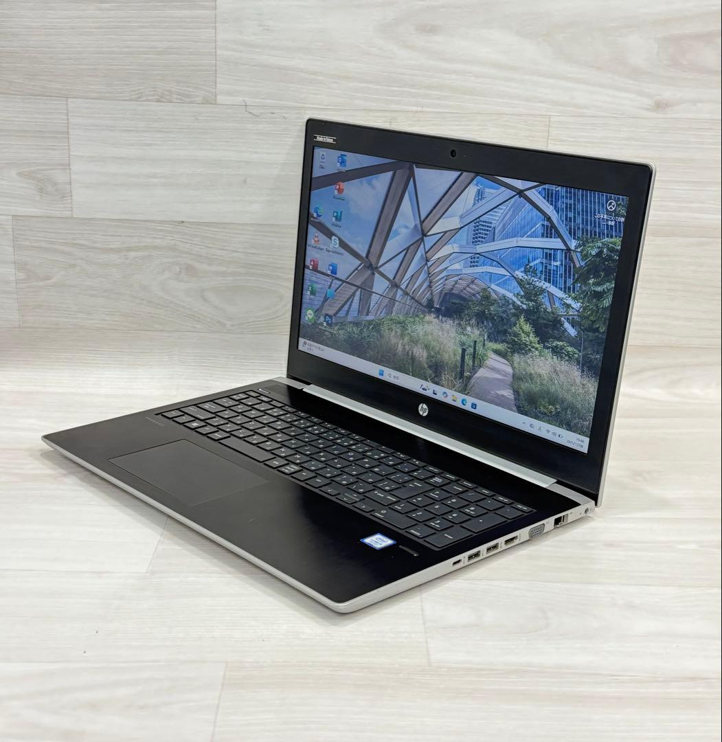 Hp ProBookエイチピーノートCorei5/メモリー8GB/SSD＋HDD