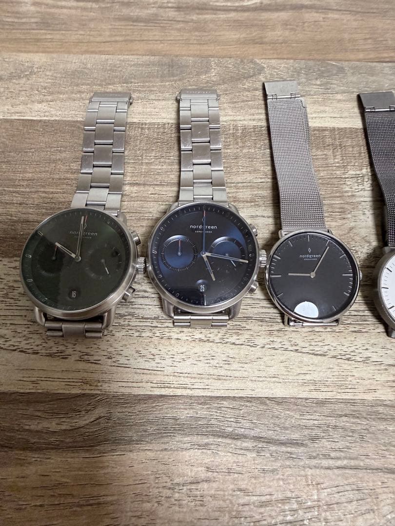 腕時計4本セット(Nord green)