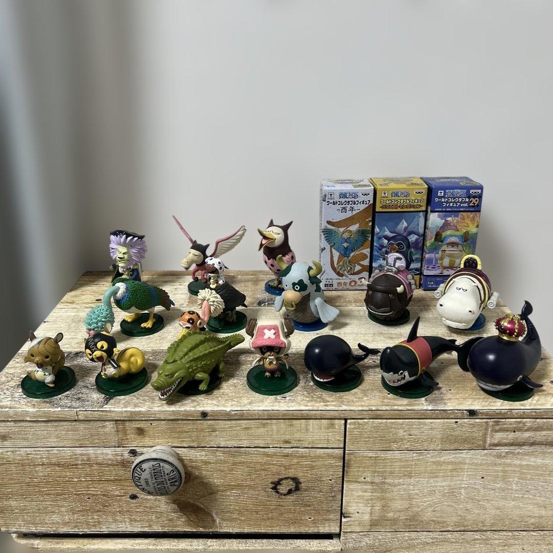 ワンピース　ワーコレフィギュア　18点セット