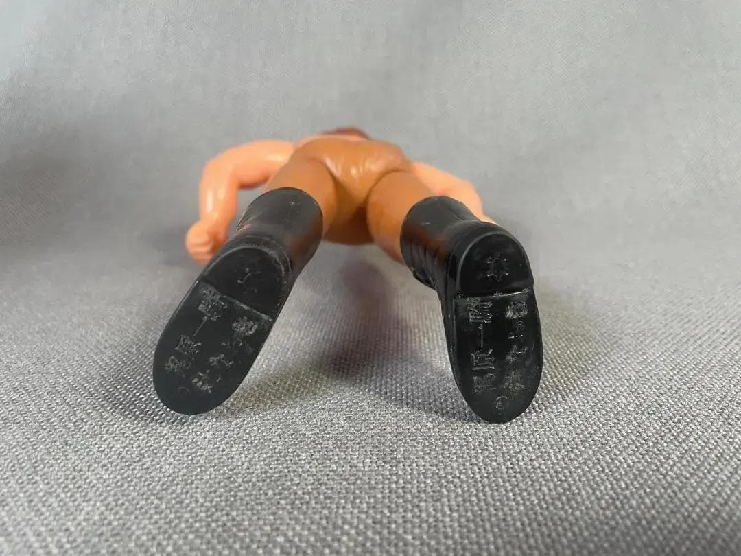 【当時物】　タイガーマスク　ライオンマン　ソフビ