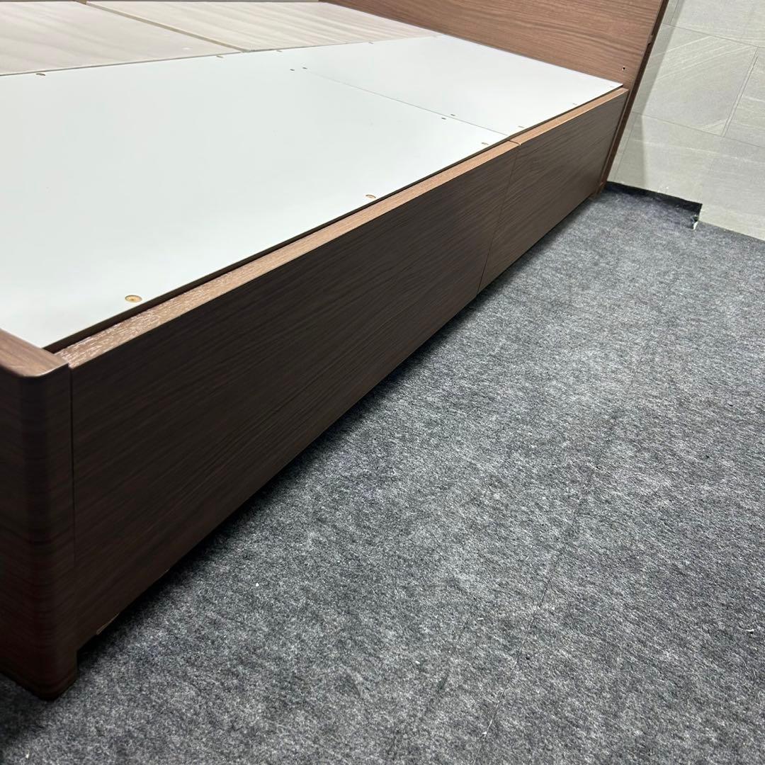 ニトリ ベッドフレーム カイト3 収納 コンセント シングル 格安 d4523