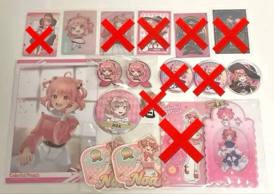 カラフルピーチ からぴち のあ グッズセット