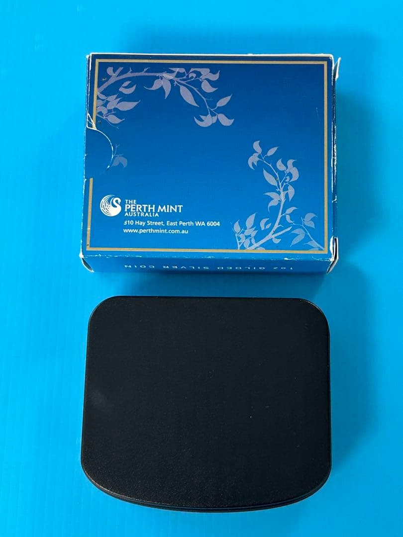 【希少】 2012年コアラ銀貨2009年コアラ ゴールドプレート金箔仕上げ銀貨