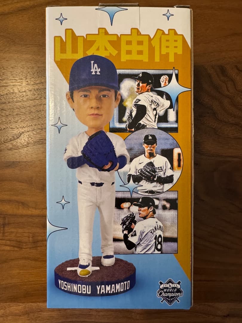 山本由伸 ボブルヘッド ドジャース 2025年7月2日 配布