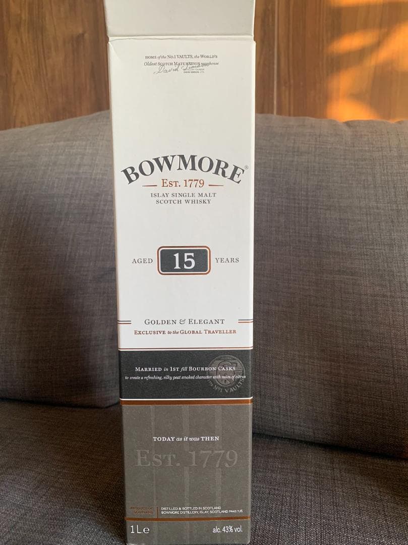 ボウモア　15年　ゴールド＆エレガンス