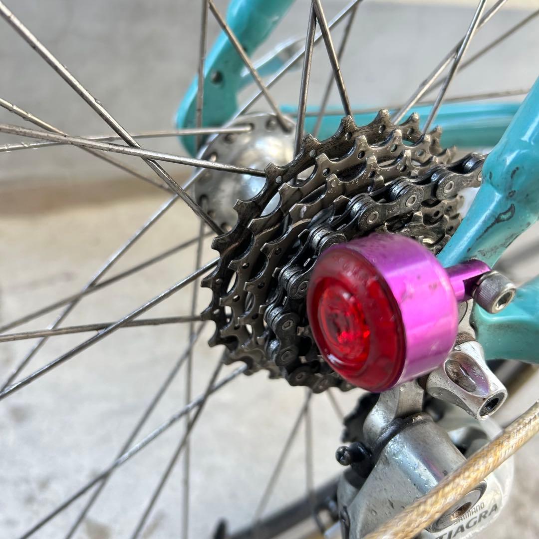 大阪鶴見区直接引取り　ビアンキ ミニベロ8 Lepre チェレステ