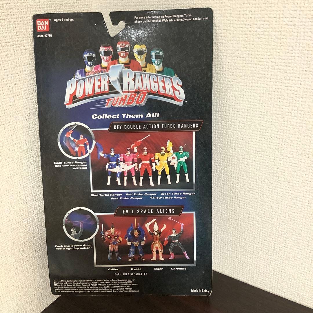 パワーレンジャー ターボ フィギュア　3体セット　激走戦隊カーレンジャー