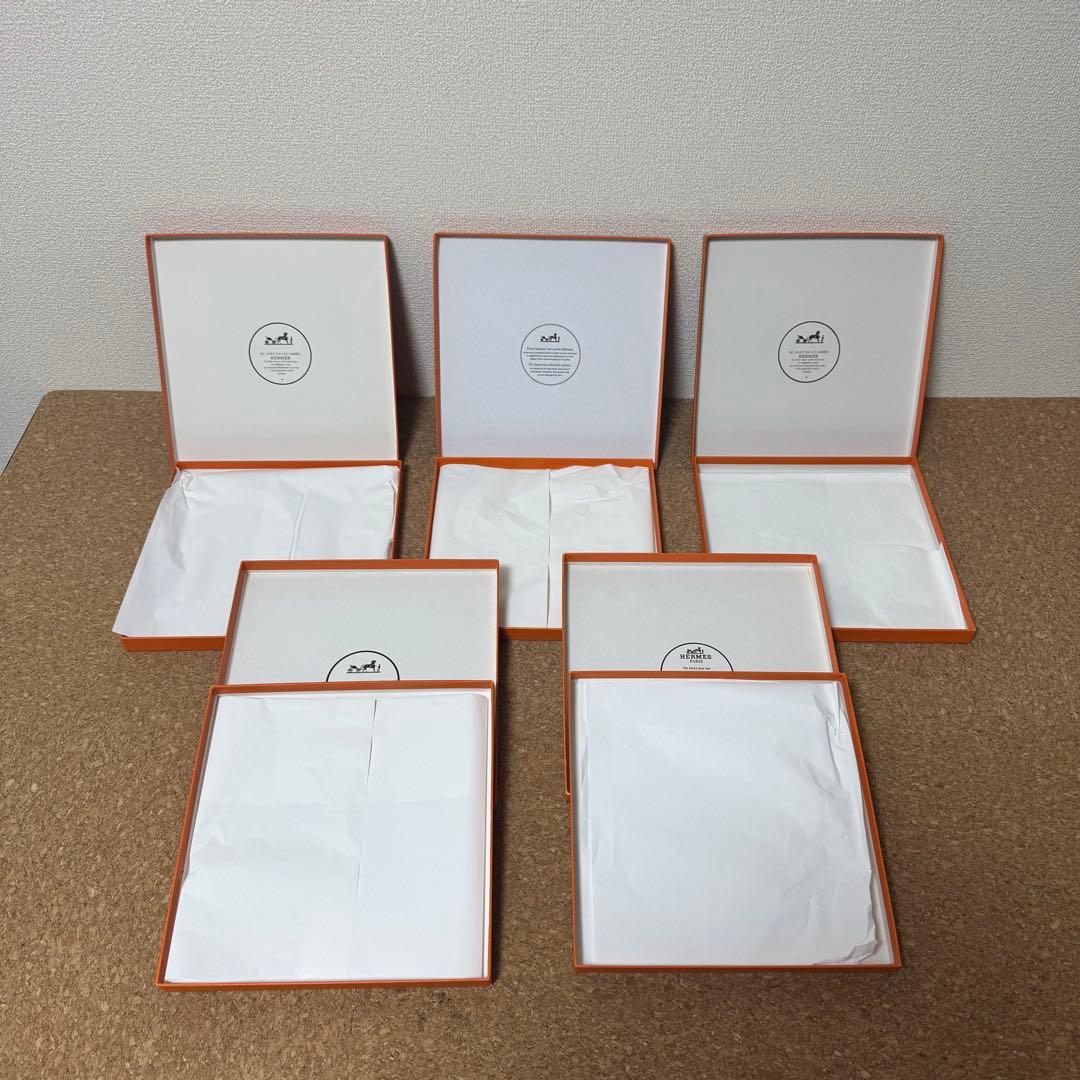 【美品】エルメス 空箱 11個 カレ90 スカーフ