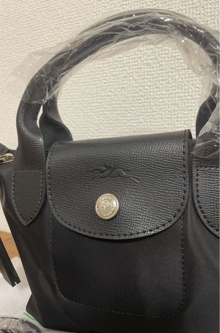 【新品】LONGCHAMP プリアージュ・ネオXS 斜め掛け定番ブラック