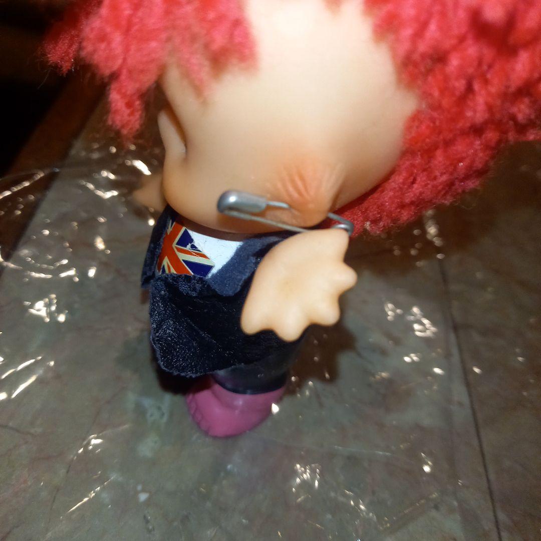 レア★キューピー★パンク★ROCKSTAR★ソフビ人形