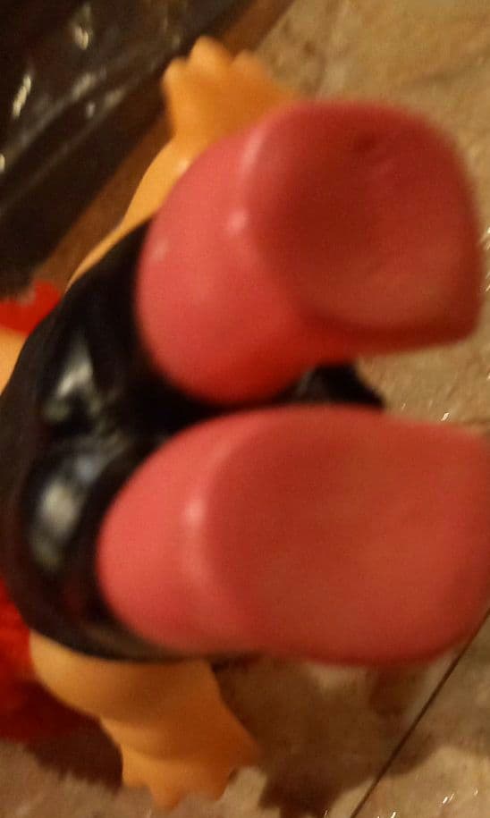 レア★キューピー★パンク★ROCKSTAR★ソフビ人形