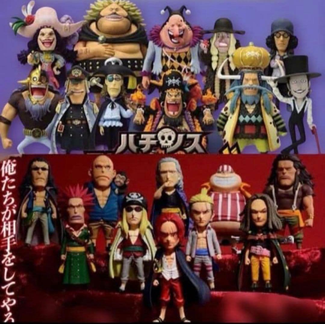 黒ひげ海賊団 赤髪海賊団 ワーコレ premium 新品