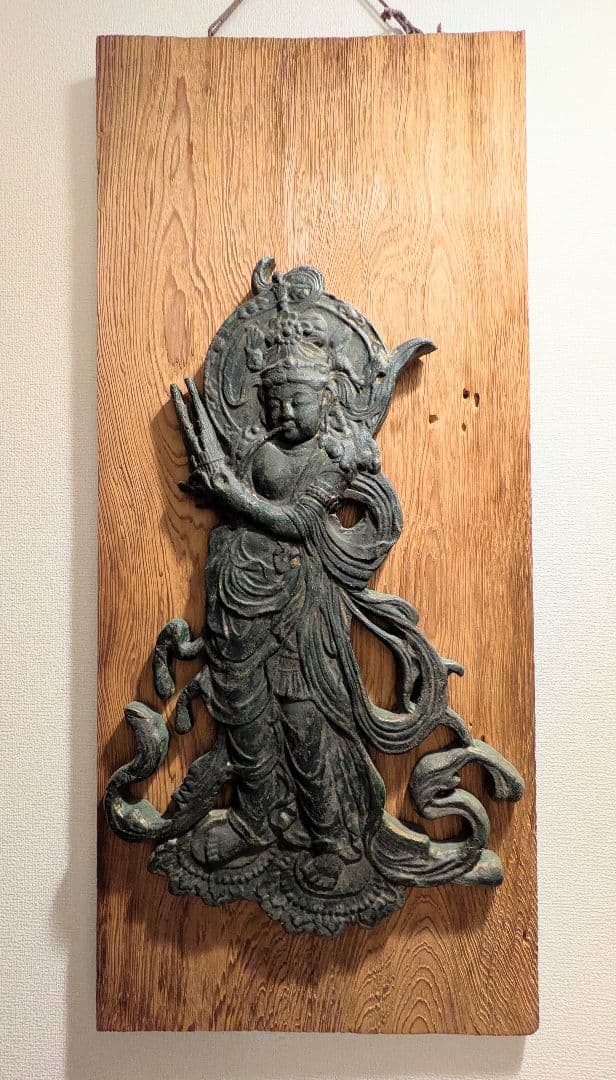 奈良　東大寺　八角燈籠　音声菩薩　壁掛け