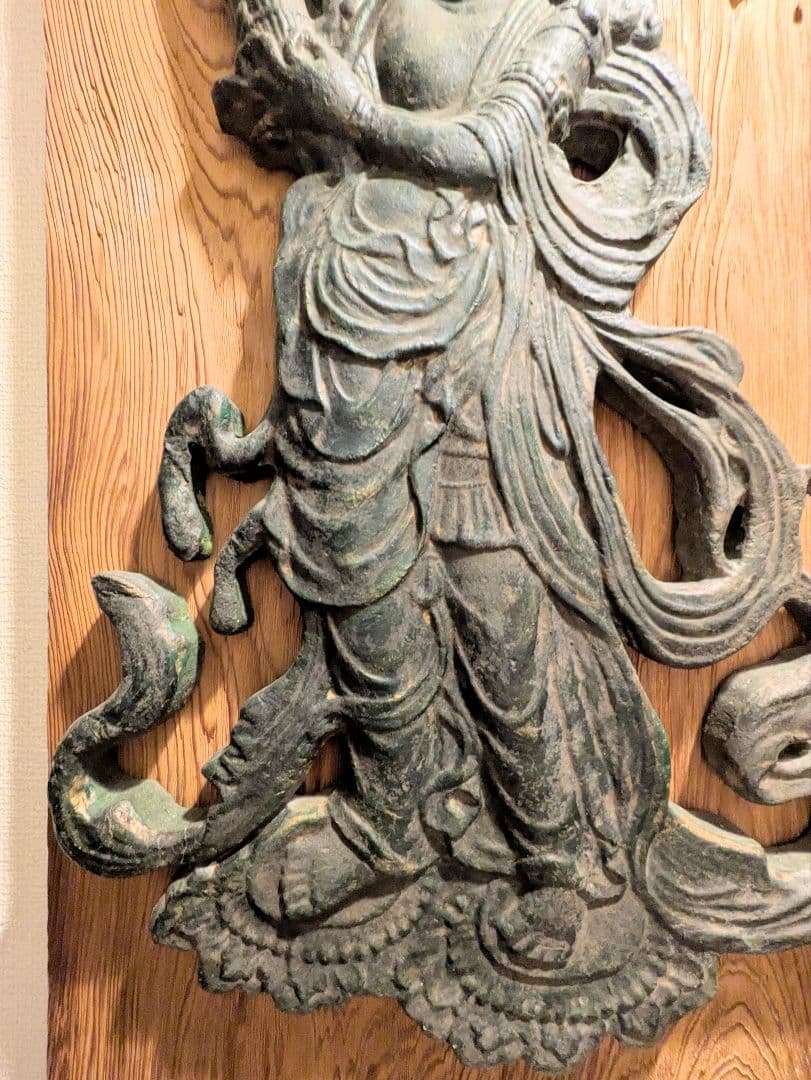 奈良　東大寺　八角燈籠　音声菩薩　壁掛け