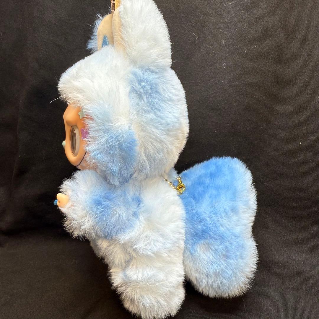 海外限定　ジモモ　カスタム　ラブブ　ブルー　青　マーブル