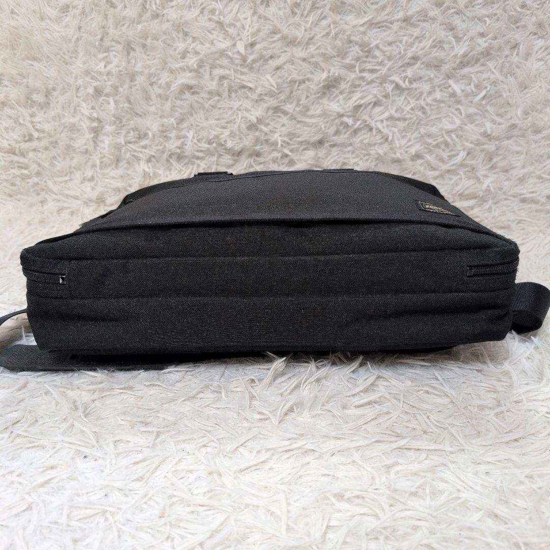 美品 A4可✨PORTER ポーター クリップ ブリーフケース 2way 2層式