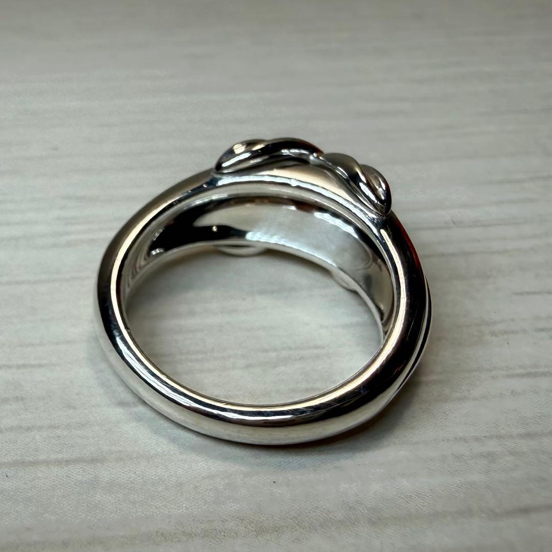 Tiffany&Co. オールドティファニー　シグネチャークロス リング 925