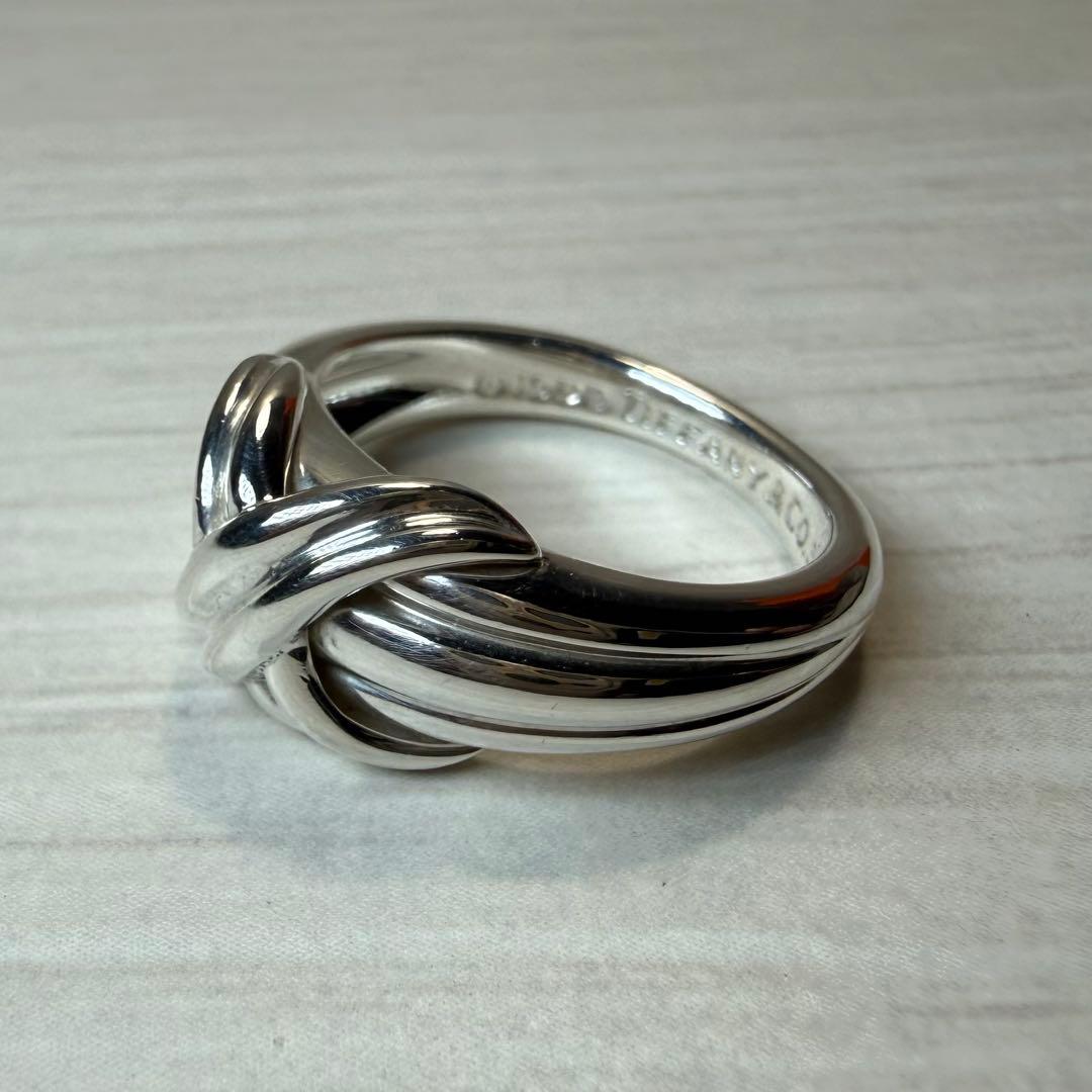 Tiffany&Co. オールドティファニー　シグネチャークロス リング 925