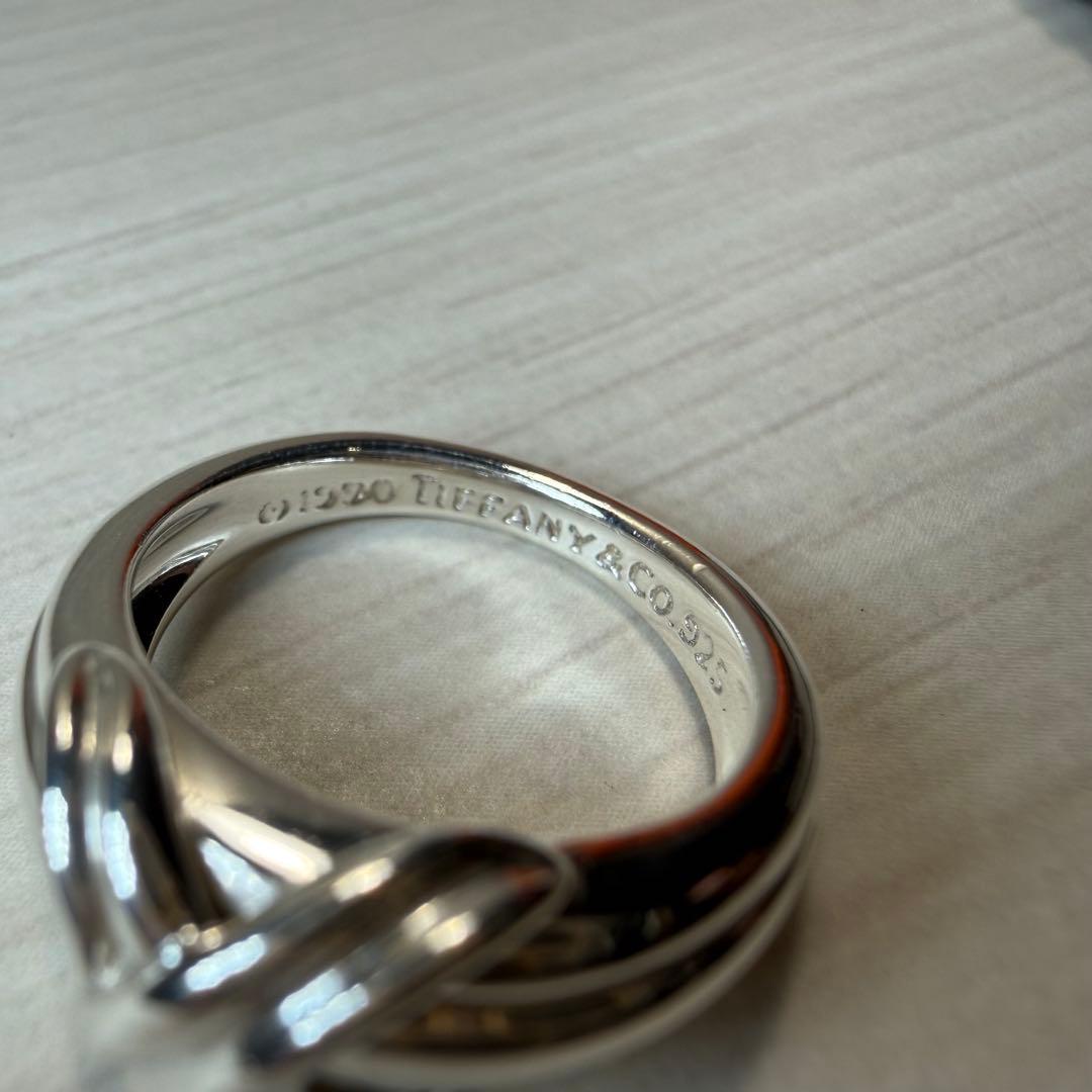 Tiffany&Co. オールドティファニー　シグネチャークロス リング 925