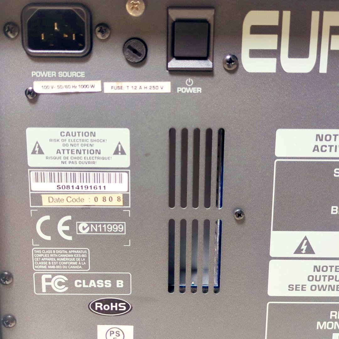 BEHRINGER EUROPOWER PMP2000 パワードミキサー