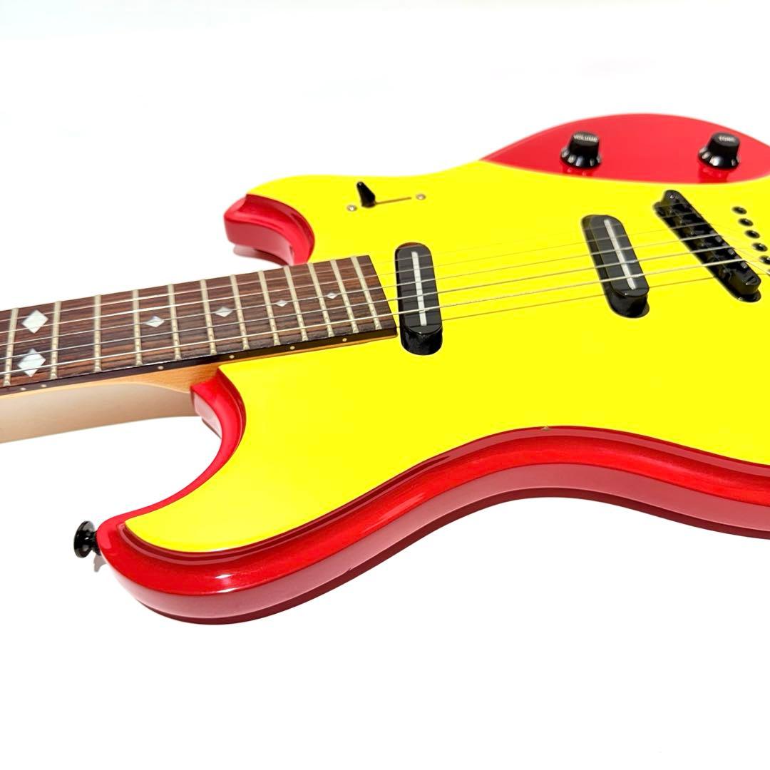【希少】DEAN TONIC S YELLOW AND RED エレキギター
