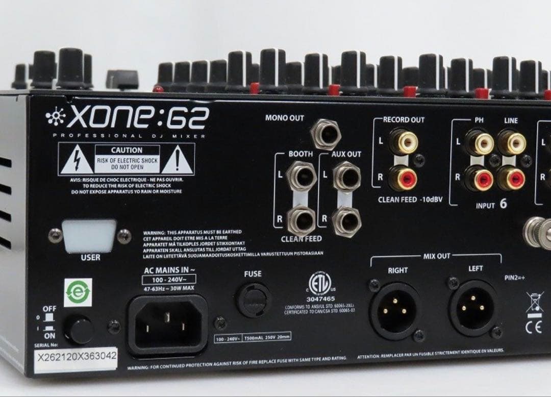 ALLEN & HEATH | Xone:62 DJミキサー