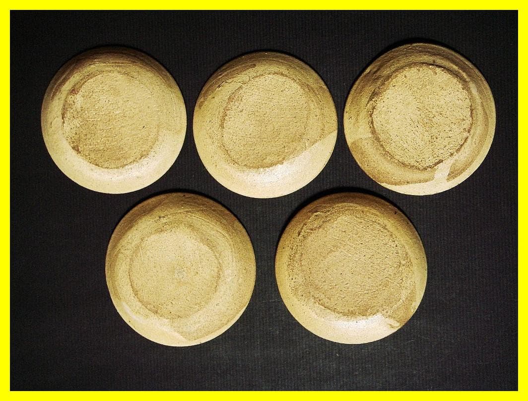 ma609⑥『兎 豆皿 手塩皿 ５枚』　/骨董品 古美術 古道具 アンティーク