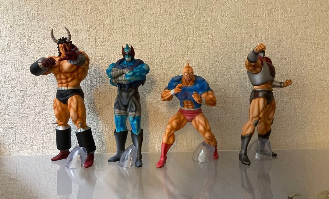 キン肉マン　フィギュア　リペイント品　4体セット