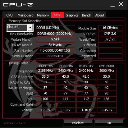 G.SKILL Trident Z5 6000mhz CL30 16GB 2枚