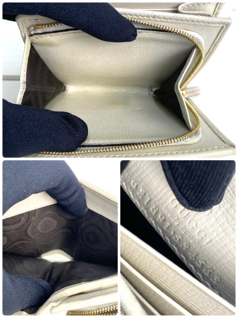 【極美品✨️】コンパクトウォレット 二つ折り財布 ホースビット GUCCI