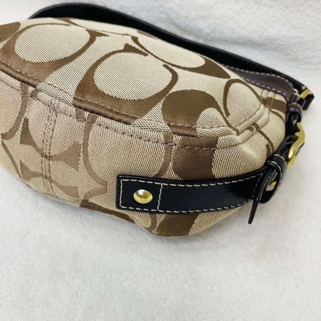 COACH コーチ ワンショルダーバッグ シグネチャー Y2K ホーボー