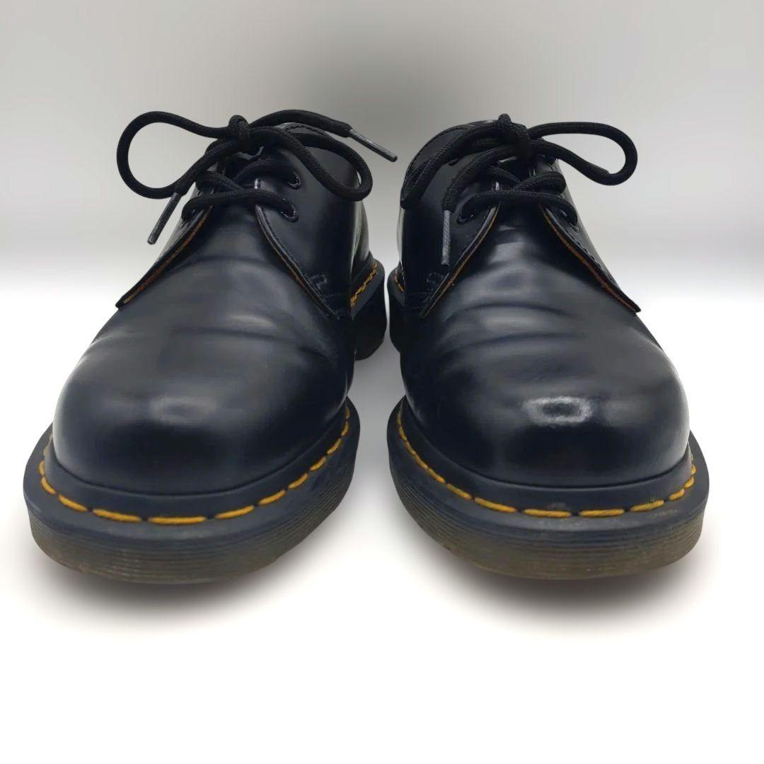 【美品】 ドクターマーチン 1461 59 UK7 3ホールシューズ ブラック