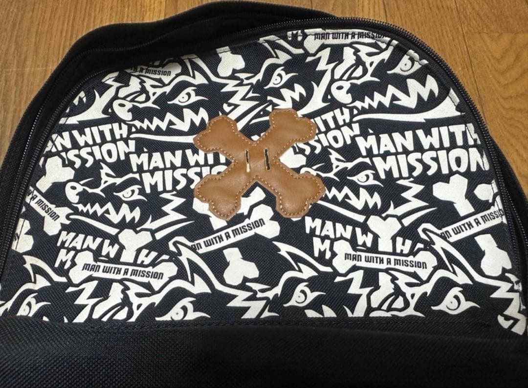 MAN WITH A MISSION マンウィズアミッション バックパック 黒