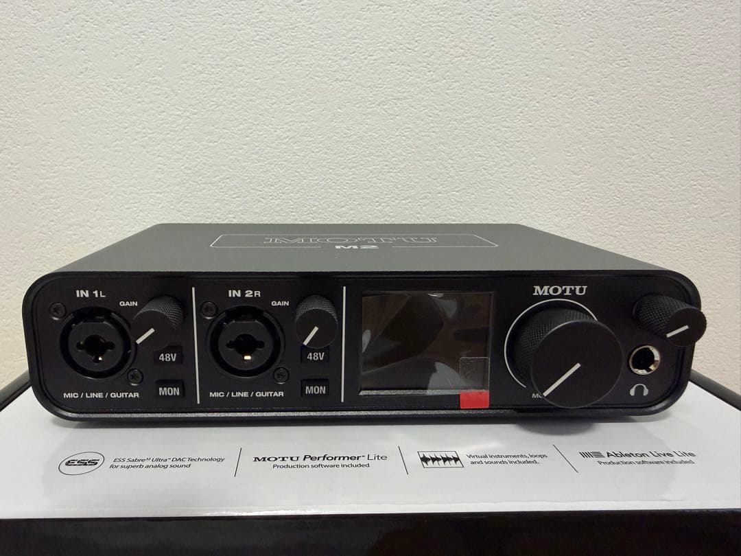 ヒロMOTU M2 オーディオインターフェイス