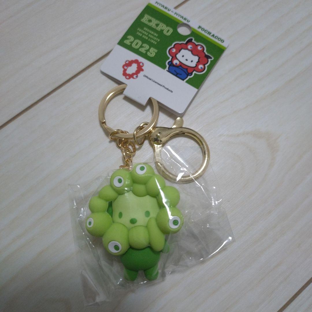 EXPO2025サンリオミャクミャク 推しカラーキーホルダー全７種　コンプリート