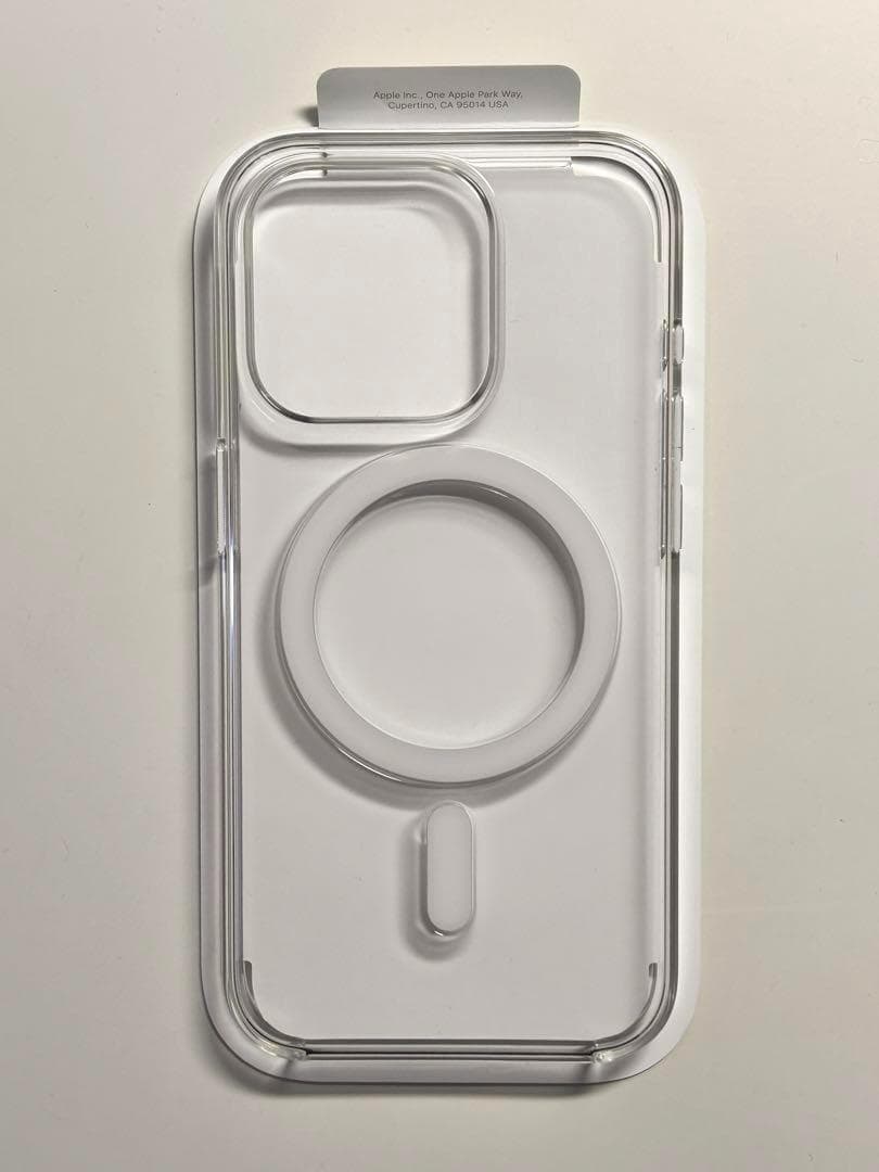 【新品】純正 iPhone 15 Pro クリアケース②二つセット