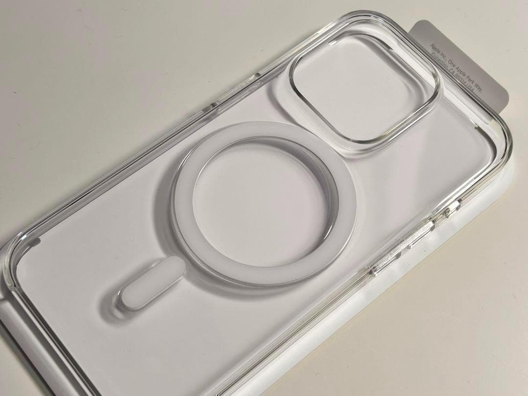 【新品】純正 iPhone 15 Pro クリアケース②二つセット