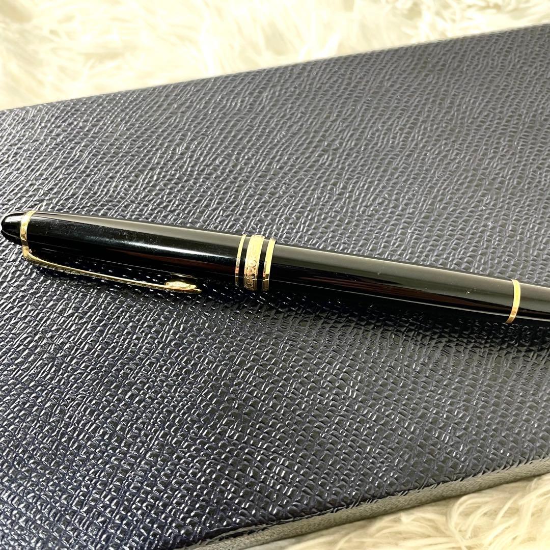モンブラン　Montblanc 万年筆　マイスターシュティック　14K ブラック
