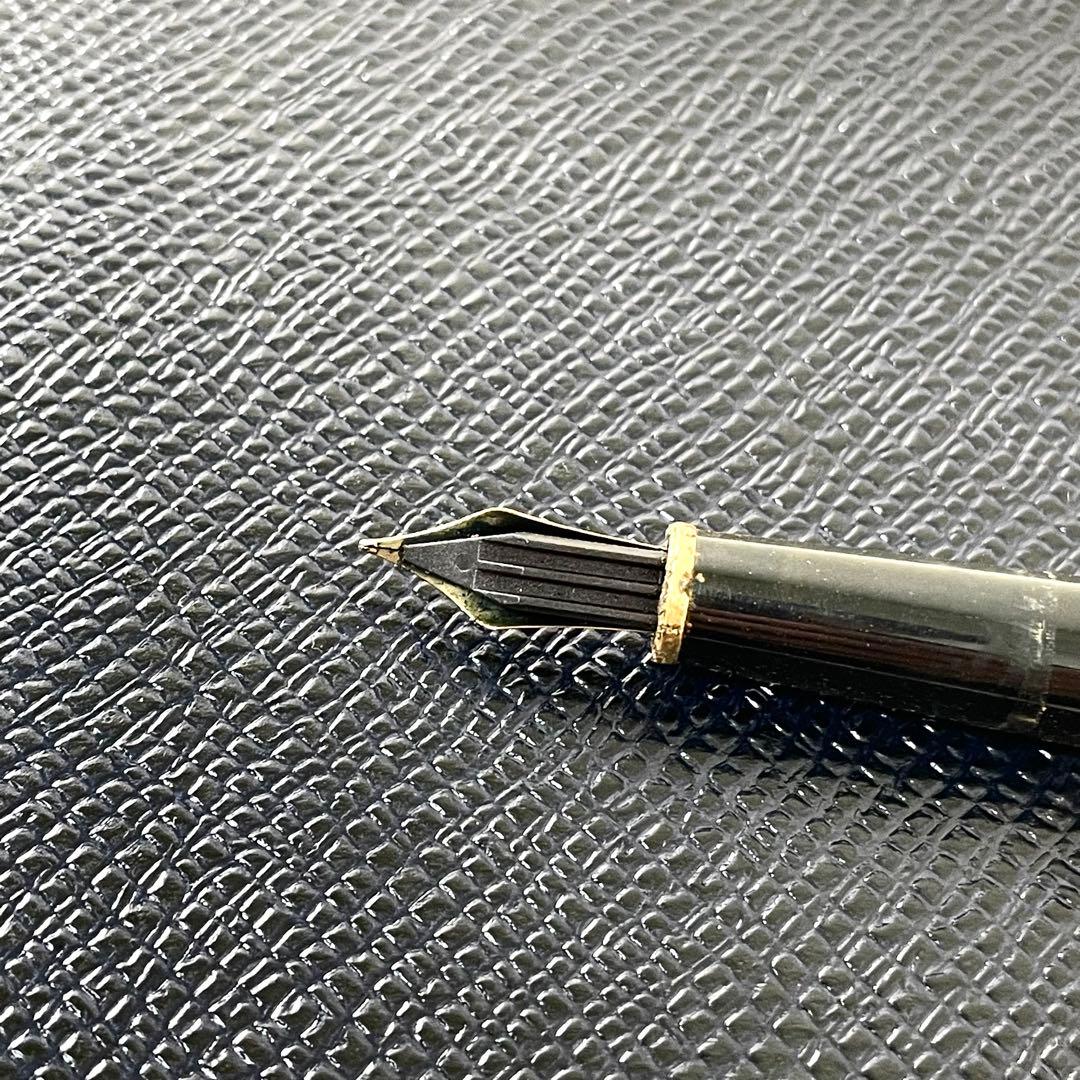 モンブラン　Montblanc 万年筆　マイスターシュティック　14K ブラック