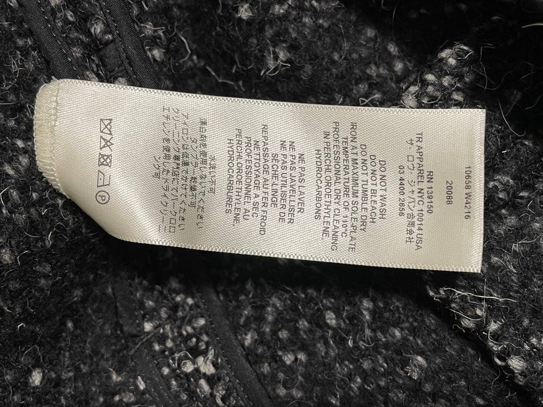 ザロウ THE ROW Macaria ウールコート2 美品 2025年製80万