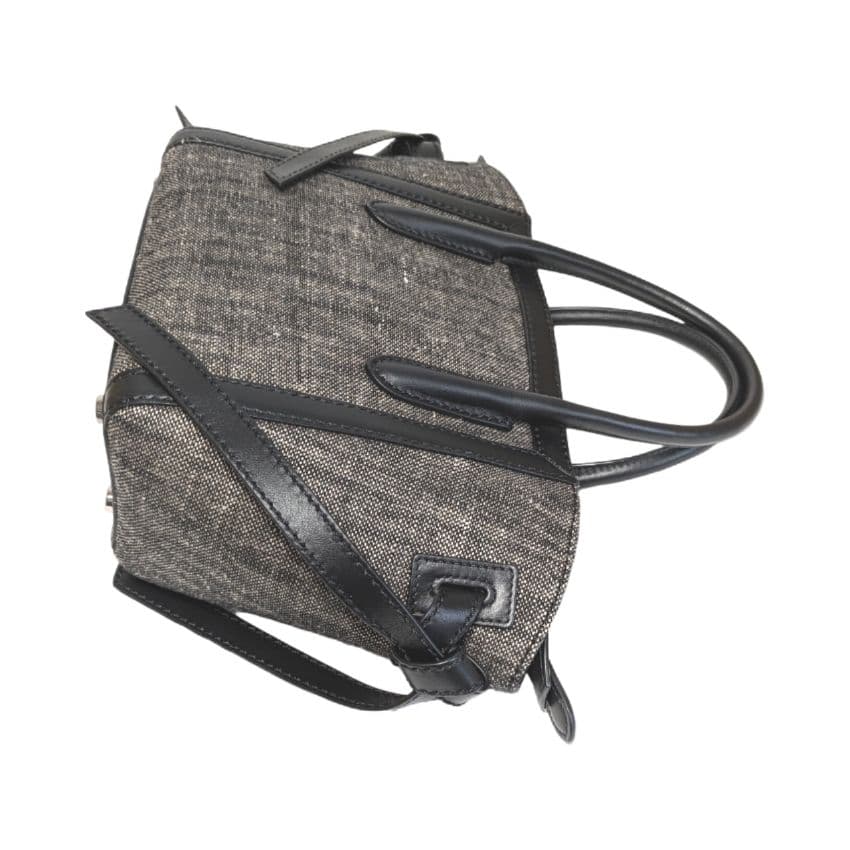 【新品同様】FOXEY ベルトリボン 2way ショルダーバッグ グレー