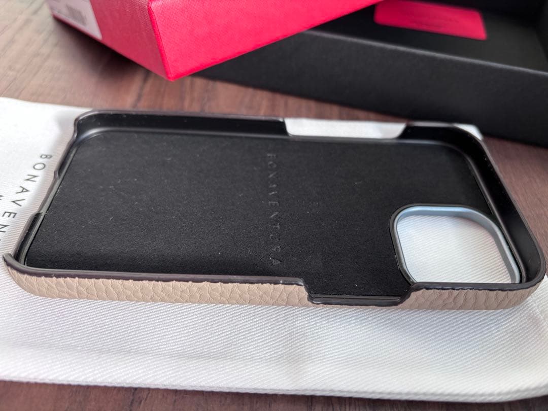 BONAVENTURA iphone 15 ケース シュリンクレザー