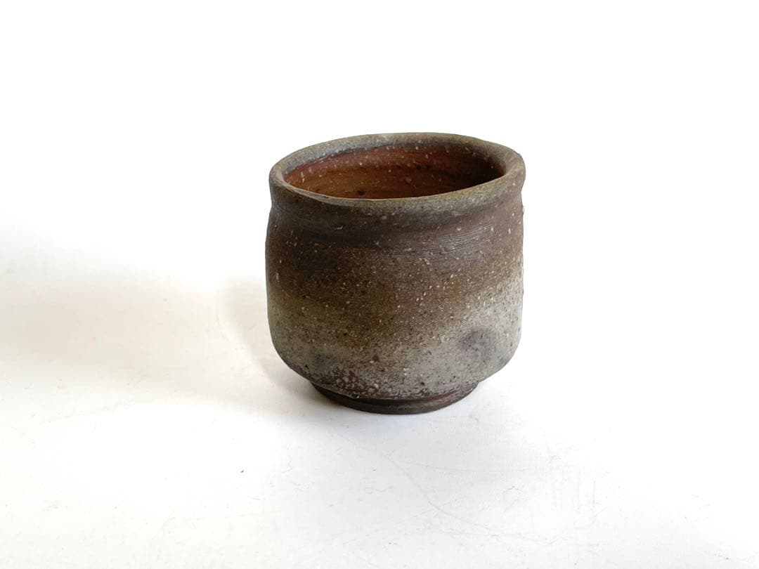 陶芸家　金重晃介　備前　ぐい呑　酒器　酒呑　父　金重陶陽