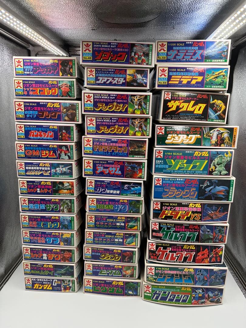 バンザイマーク　「ガンダム」プラモデル　旧キット37点プラスおまけ※要説明文