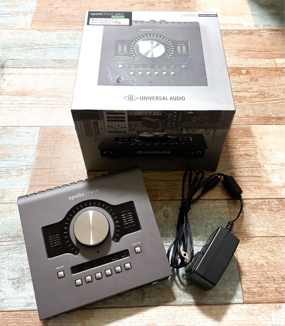 DTM・DAW Apollo twin MKII SOLO UNIVERSAL AUDIO