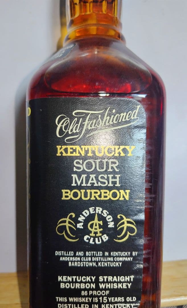 ANDERSON CLUB 15年 ケンタッキー バーボンウイスキー