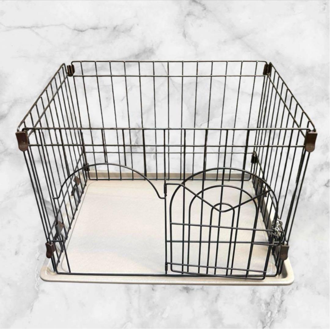 ケージ❤犬用　ペットケージ　ブラウン　小型犬　サークル　即購入可能　送料無料